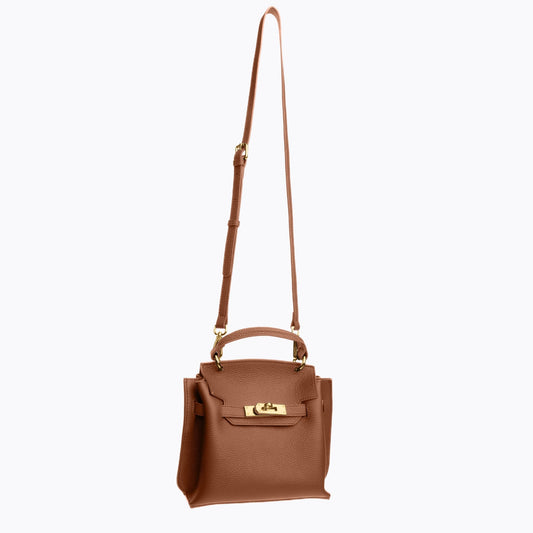 GOLD MINI AURA DAILY BAG - CAMEL