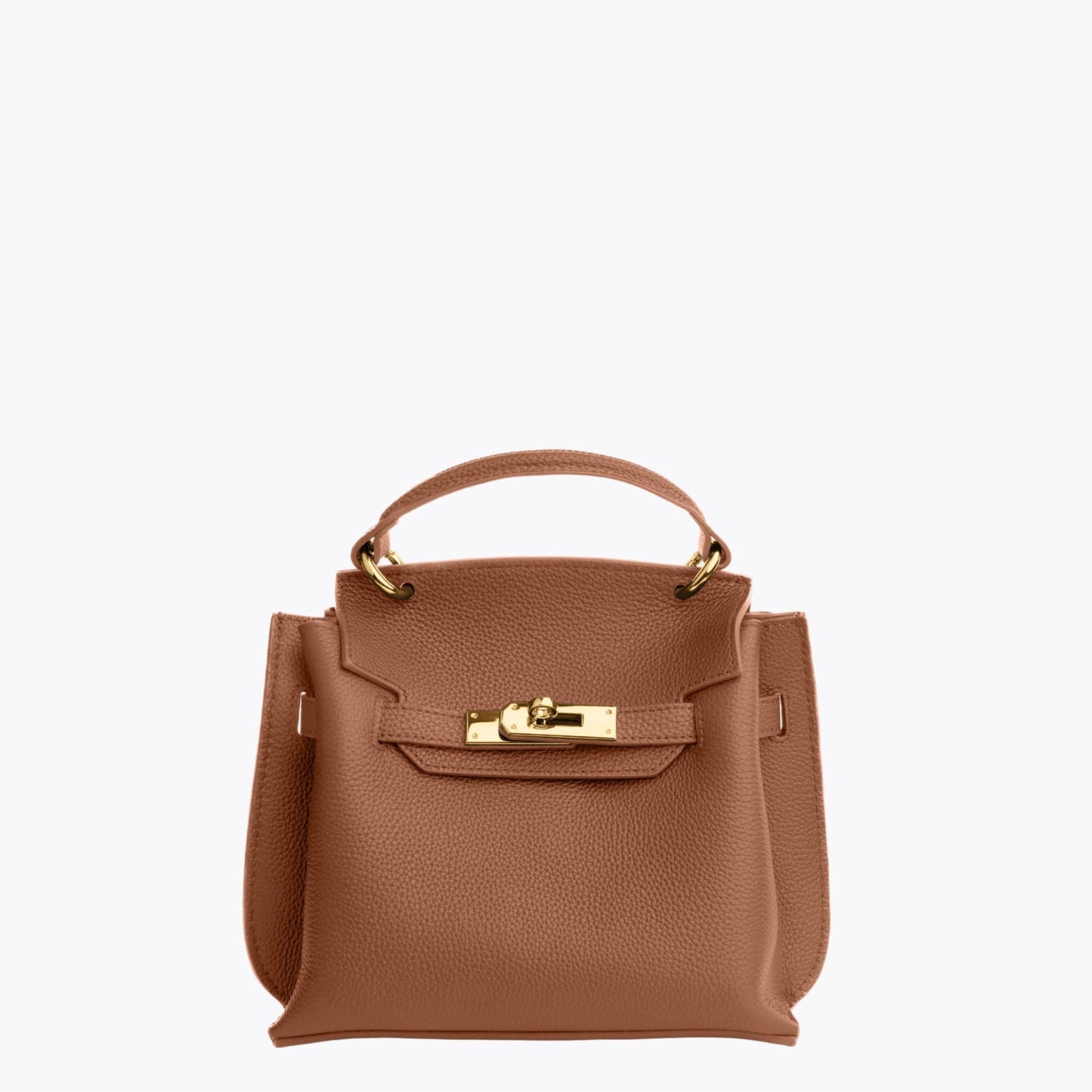 GOLD MINI AURA DAILY BAG - CAMEL