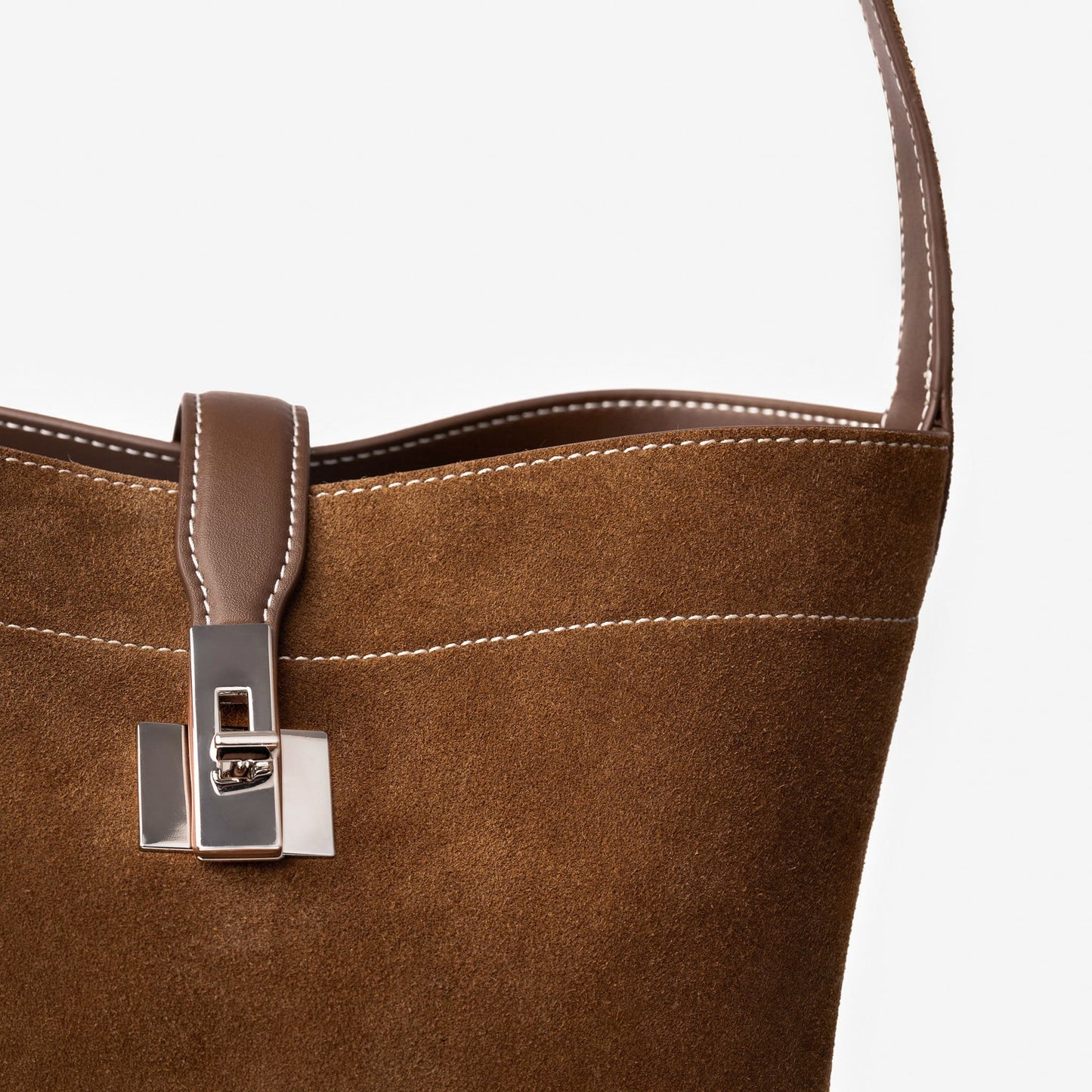 TERRA DAILY BAG - COGNAC SUEDE