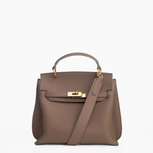 GOLD AURA DAILY BAG - DARK TAUPE