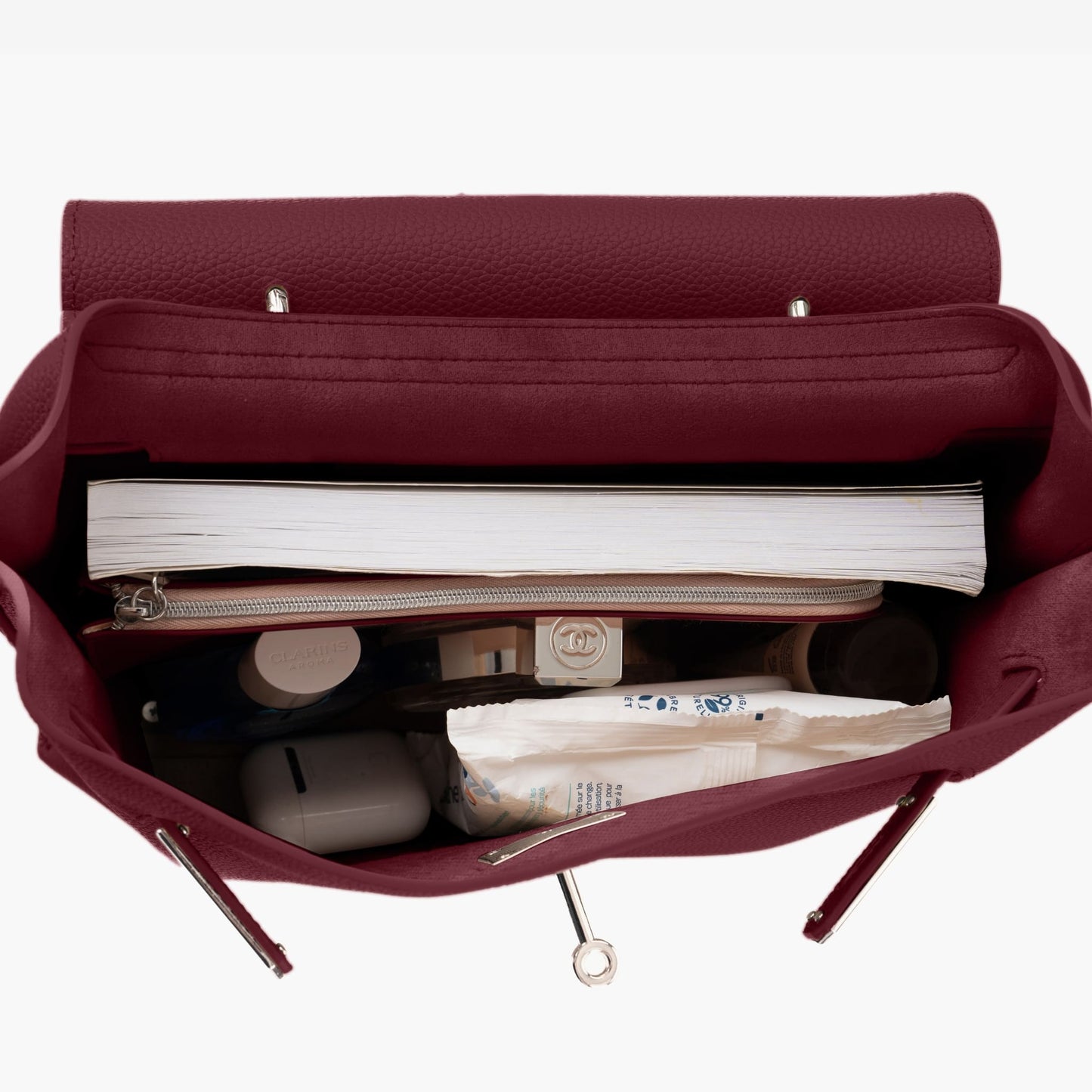 AURA DAILY BAG - BURGUNDY