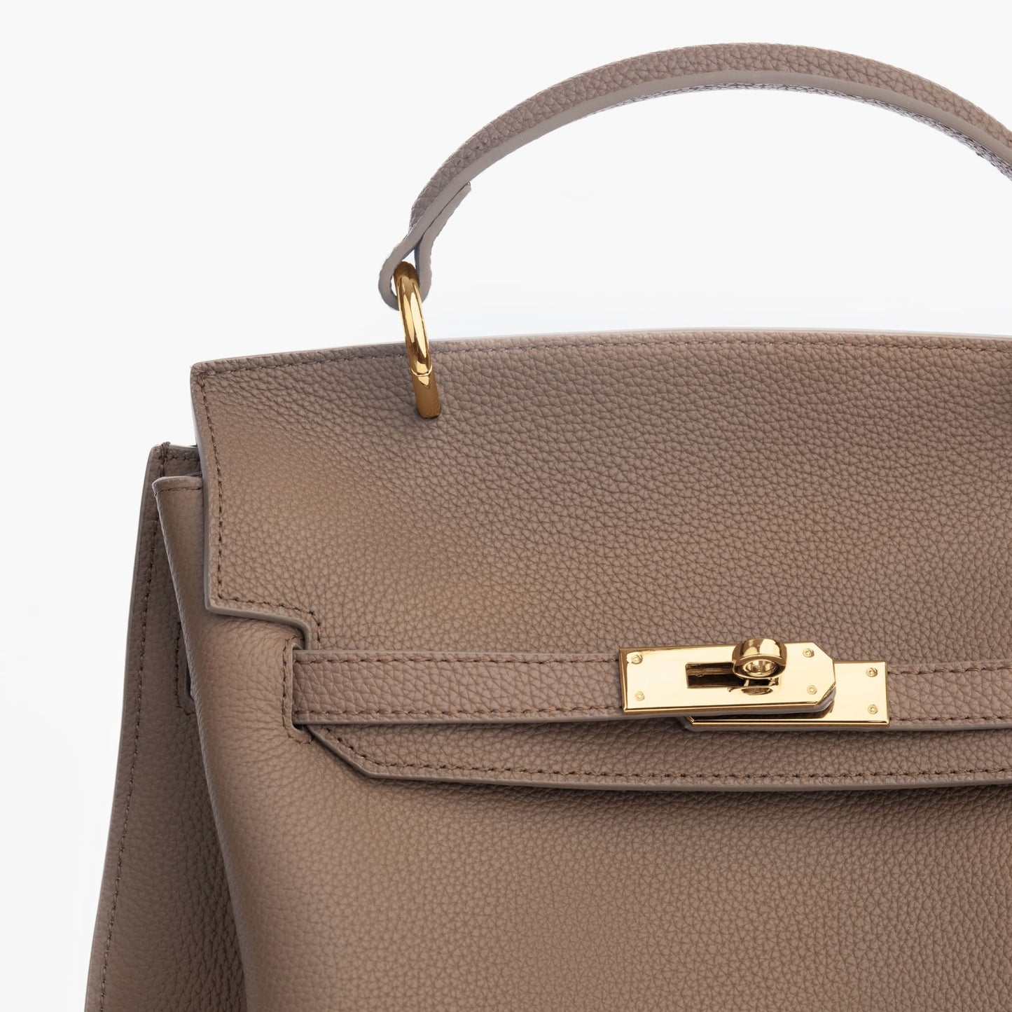 GOLD AURA DAILY BAG - DARK TAUPE