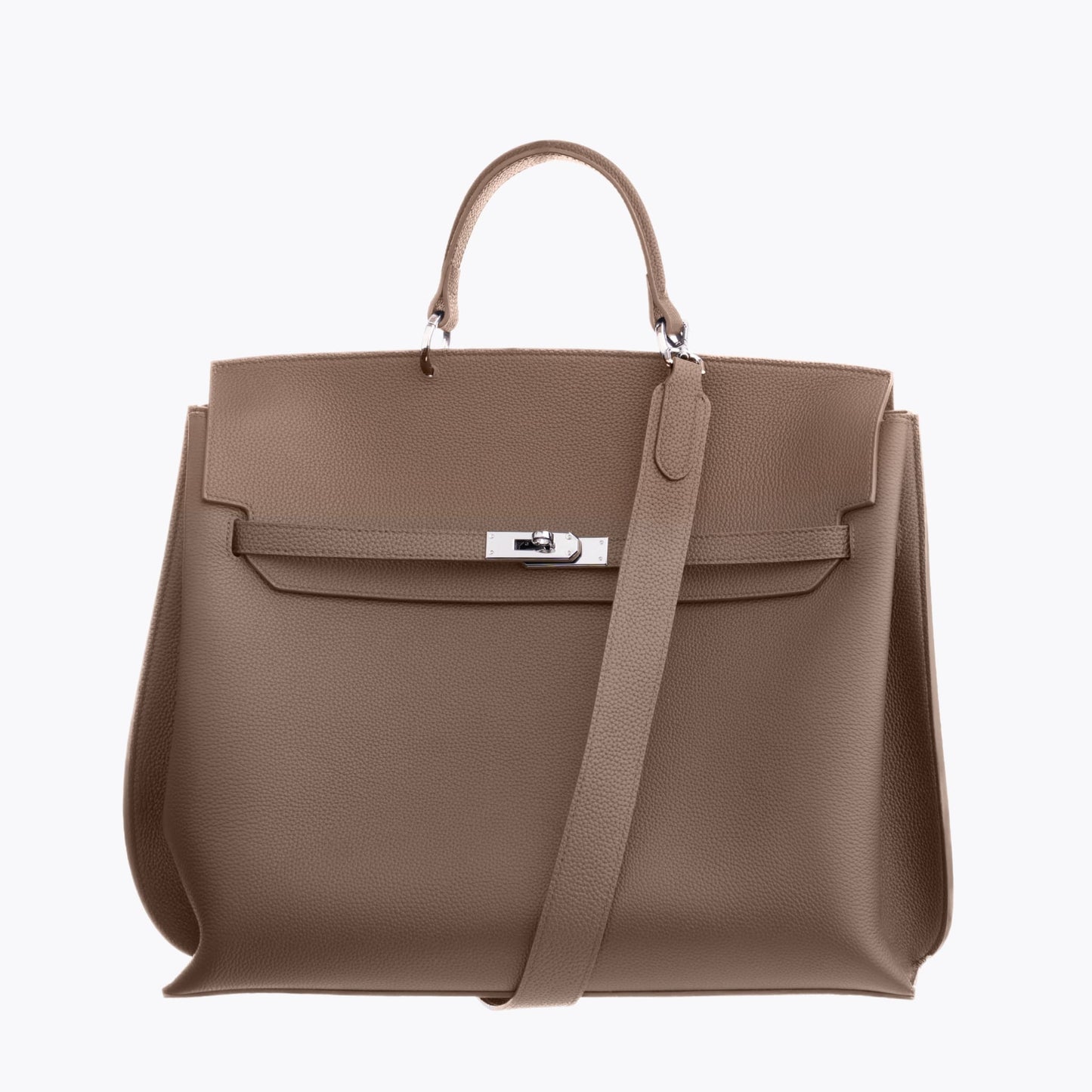 AURA XL WORK BAG - DARK TAUPE