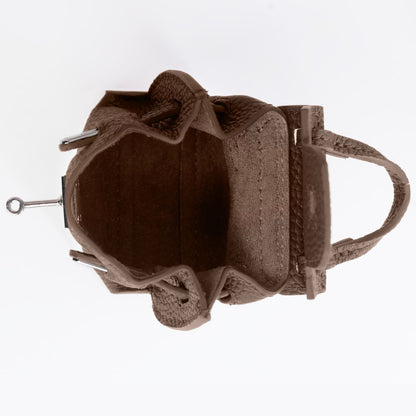 AURA BAG CHARM - DARK TAUPE