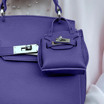 AURA BAG CHARM - PURPLE