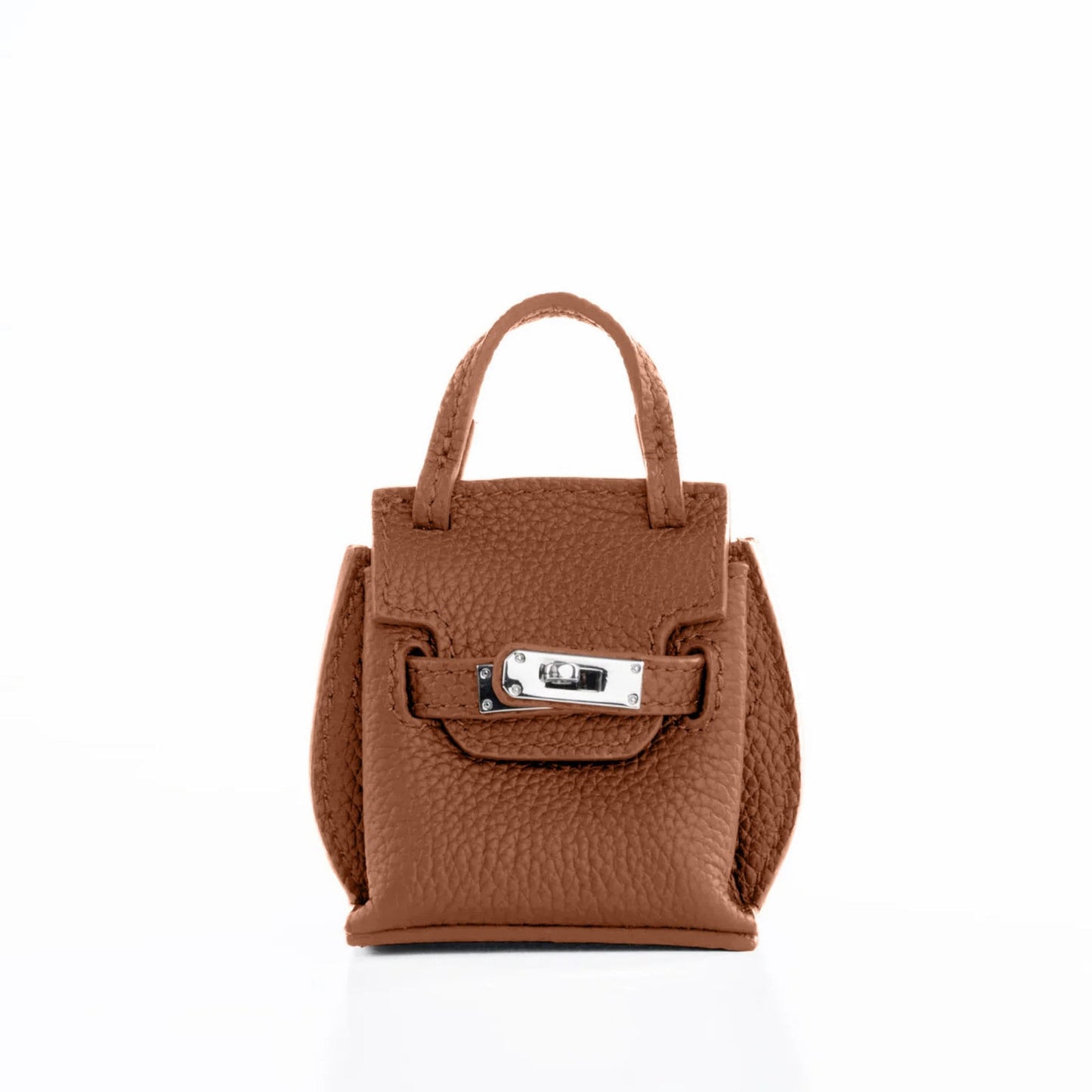 AURA BAG CHARM - CAMEL