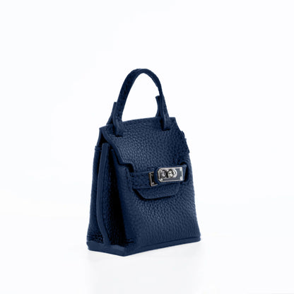 AURA BAG CHARM - BURGUNDY