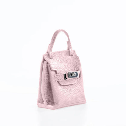 AURA BAG CHARM - BURGUNDY