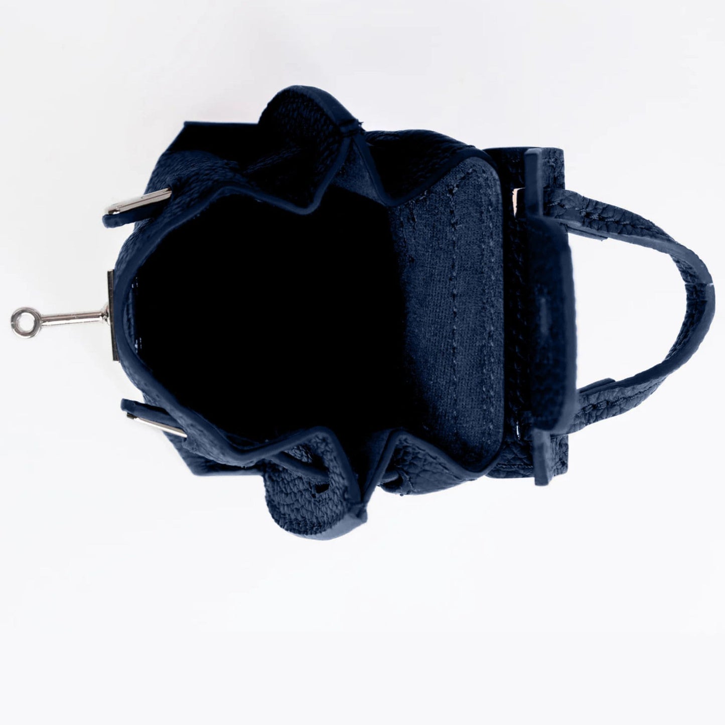 AURA BAG CHARM - BURGUNDY