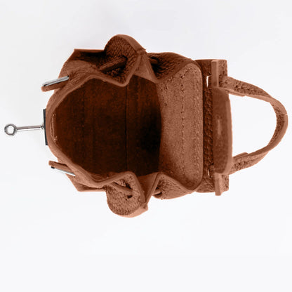 AURA BAG CHARM - CAMEL