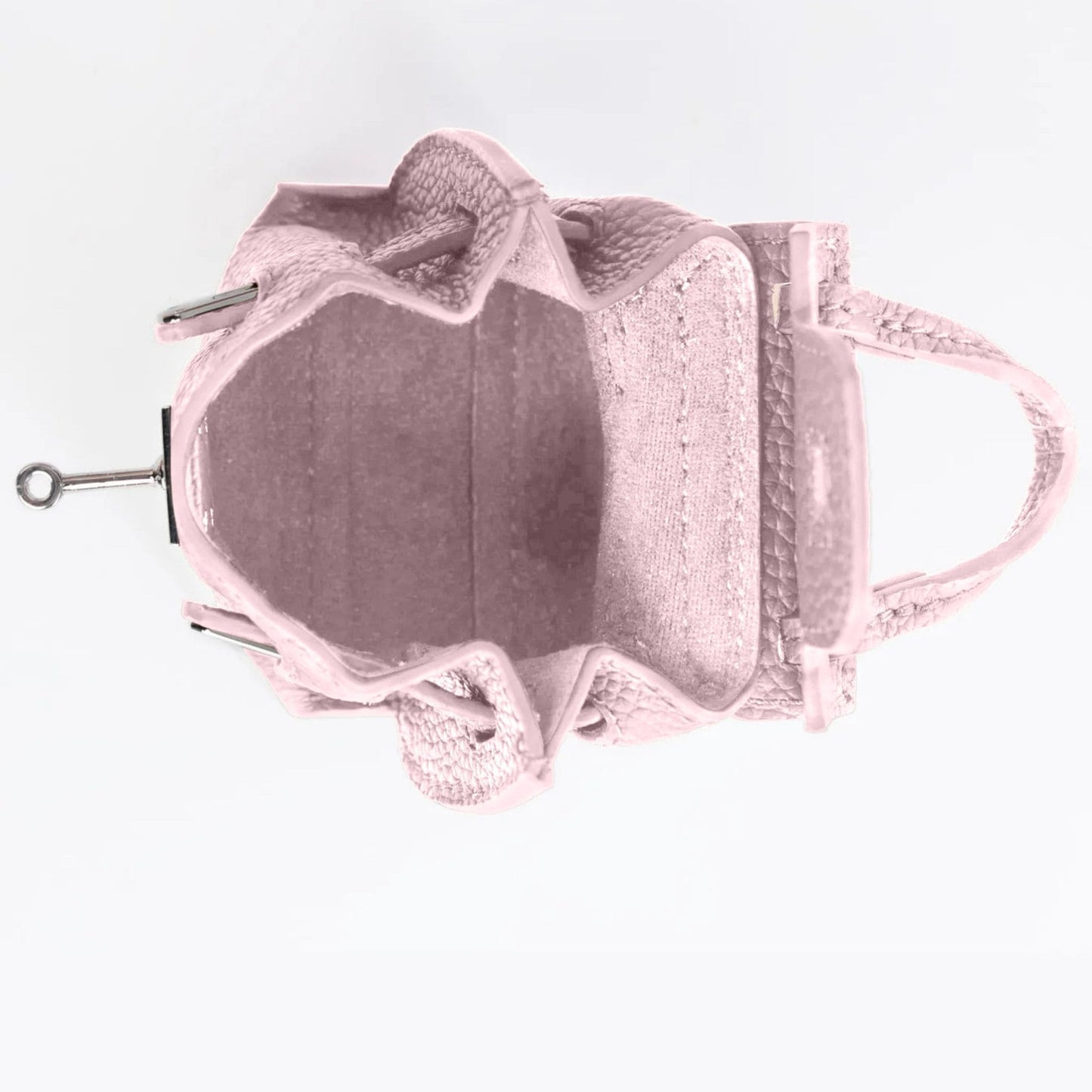 AURA BAG CHARM - BURGUNDY