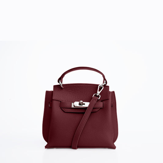 MINI AURA DAILY BAG - BURGUNDY