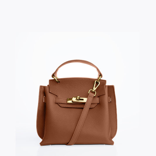 GOLD MINI AURA DAILY BAG - CAMEL