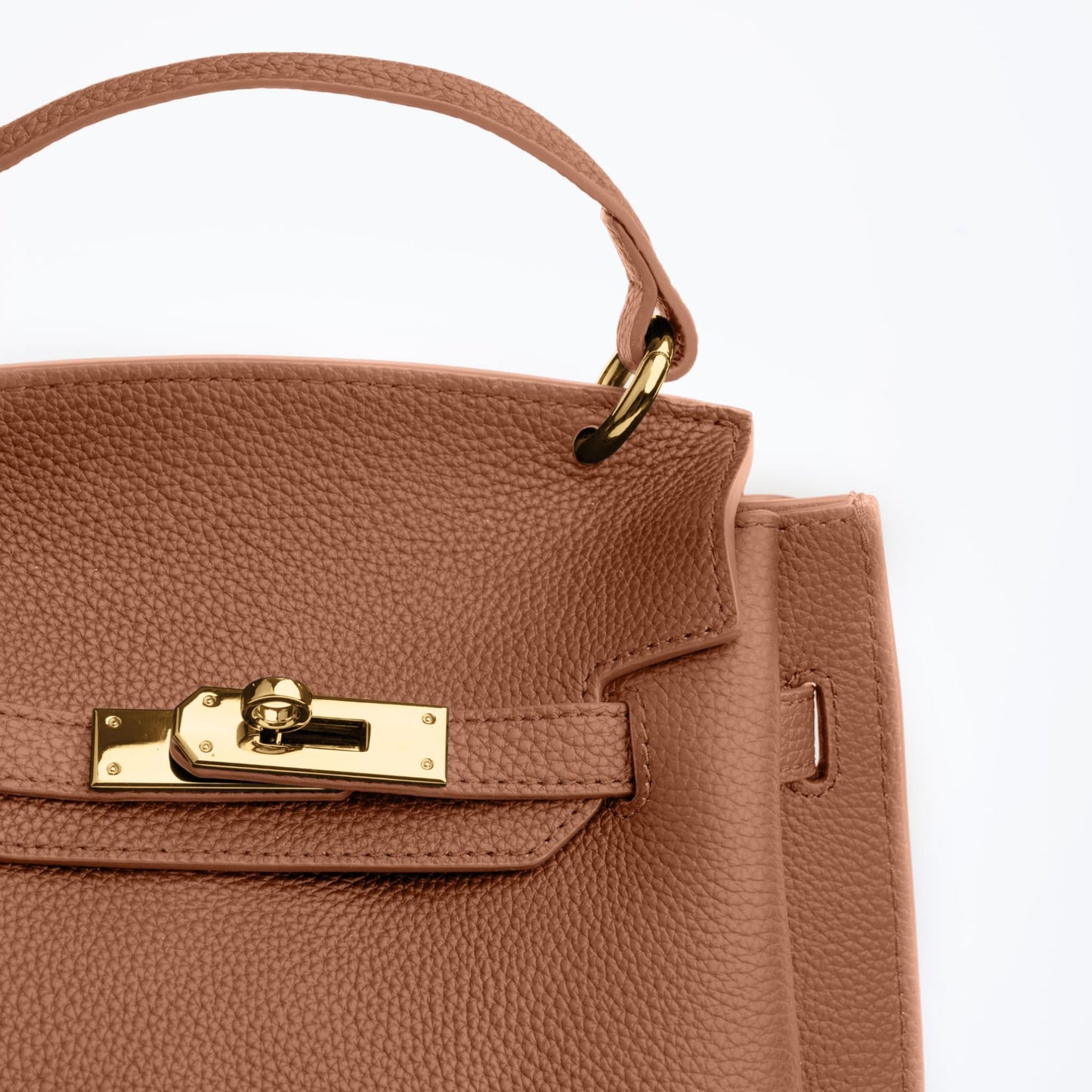 GOLD MINI AURA DAILY BAG - CAMEL