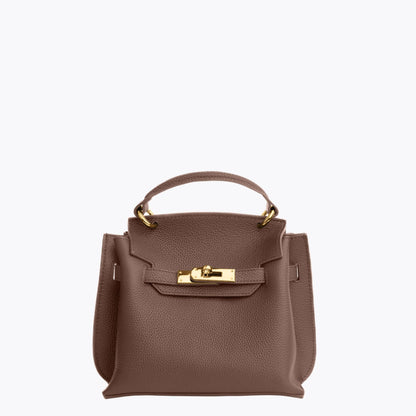 GOLD MINI AURA DAILY BAG - DARK TAUPE