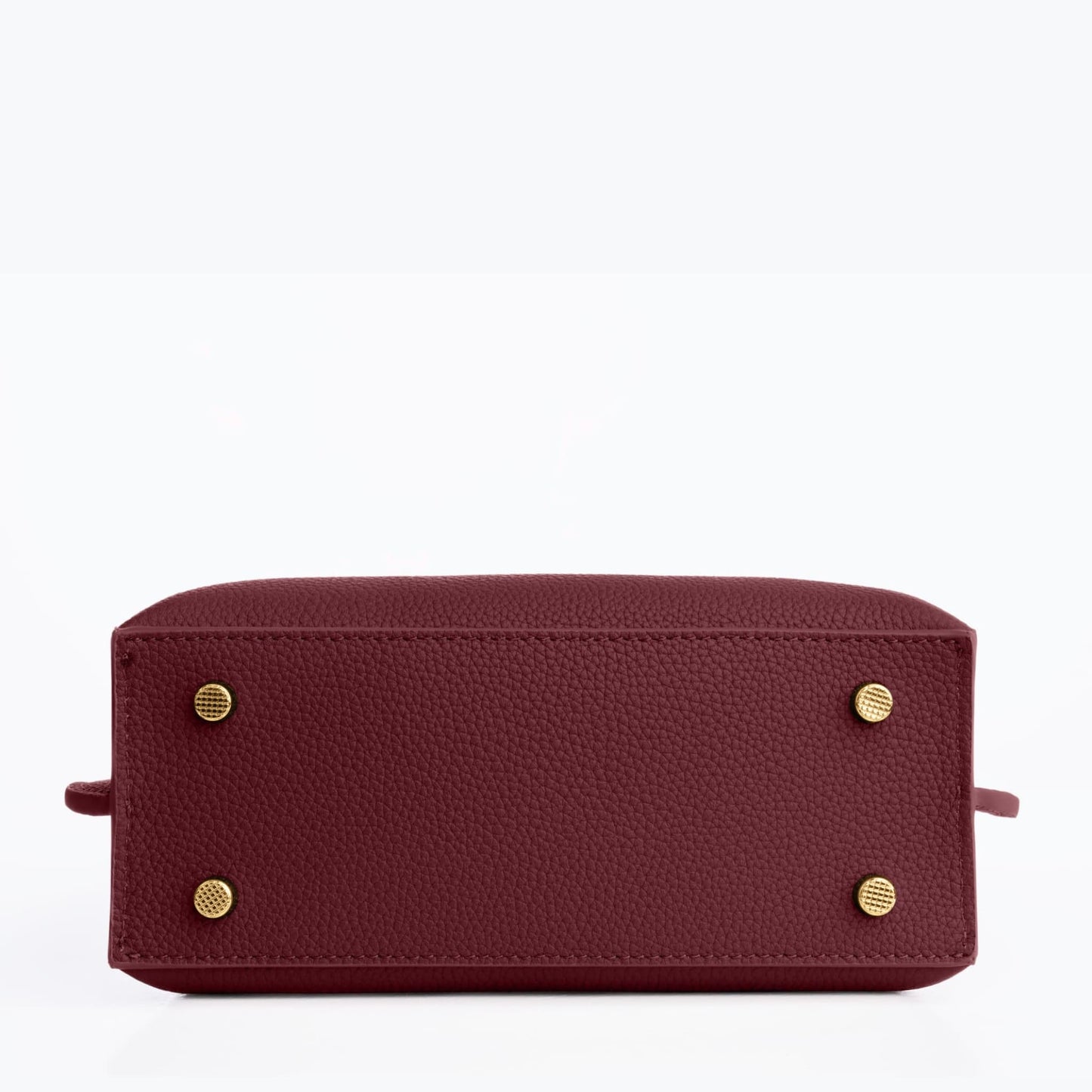 GOLD MINI AURA DAILY BAG - BURGUNDY