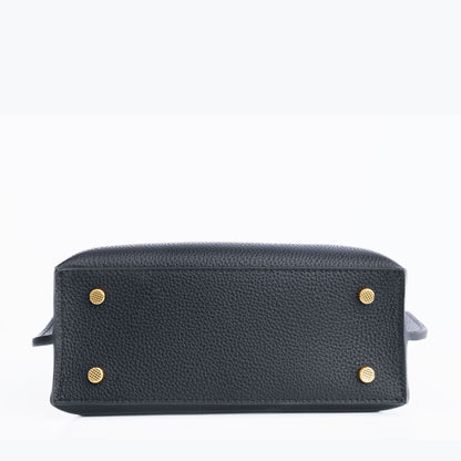 GOLD MINI AURA DAILY BAG - BLACK