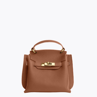 GOLD MINI AURA DAILY BAG - CAMEL