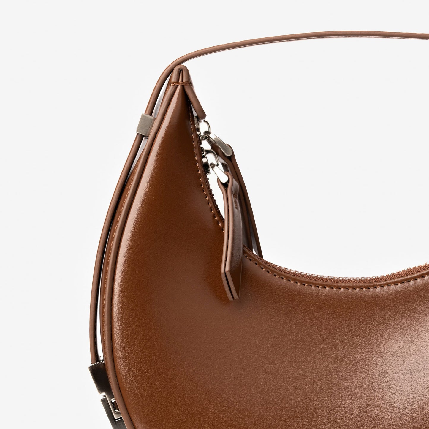 LUNA HANDBAG - COGNAC