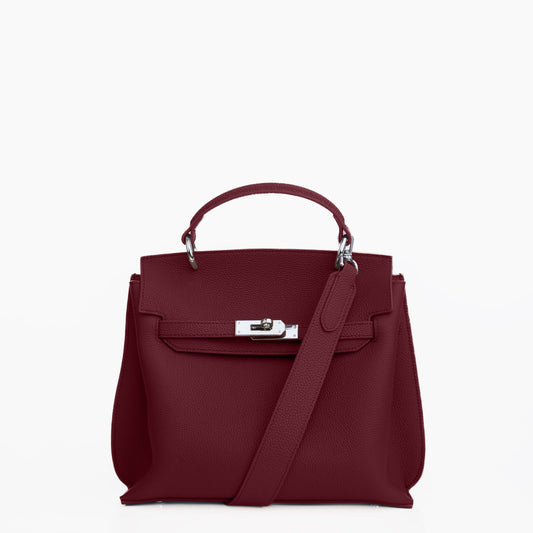AURA DAILY BAG - BURGUNDY